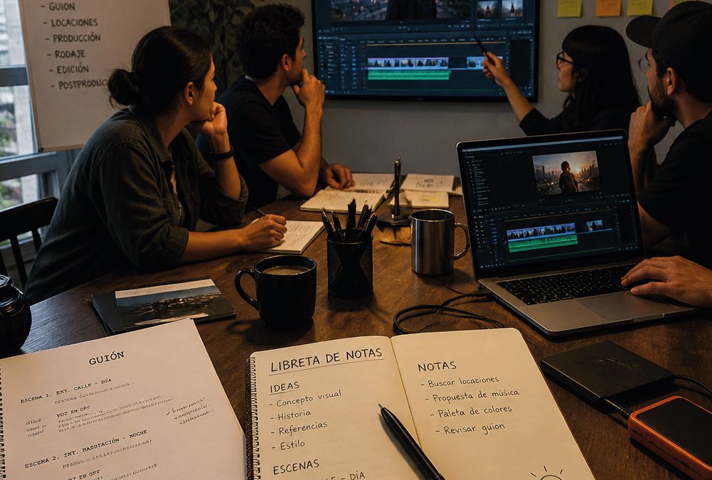 Del levantamiento de información a la entrega final: cómo se construye un video claro